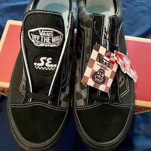 NEW IN BOX Vans SE Bikes Style 36 Collab Black limited edition